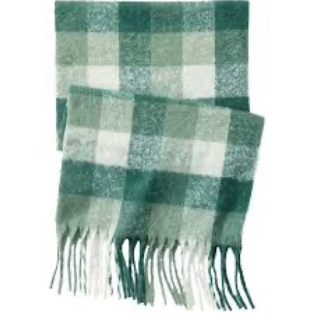 Lands' End Brushed Blanket Scarf NWT